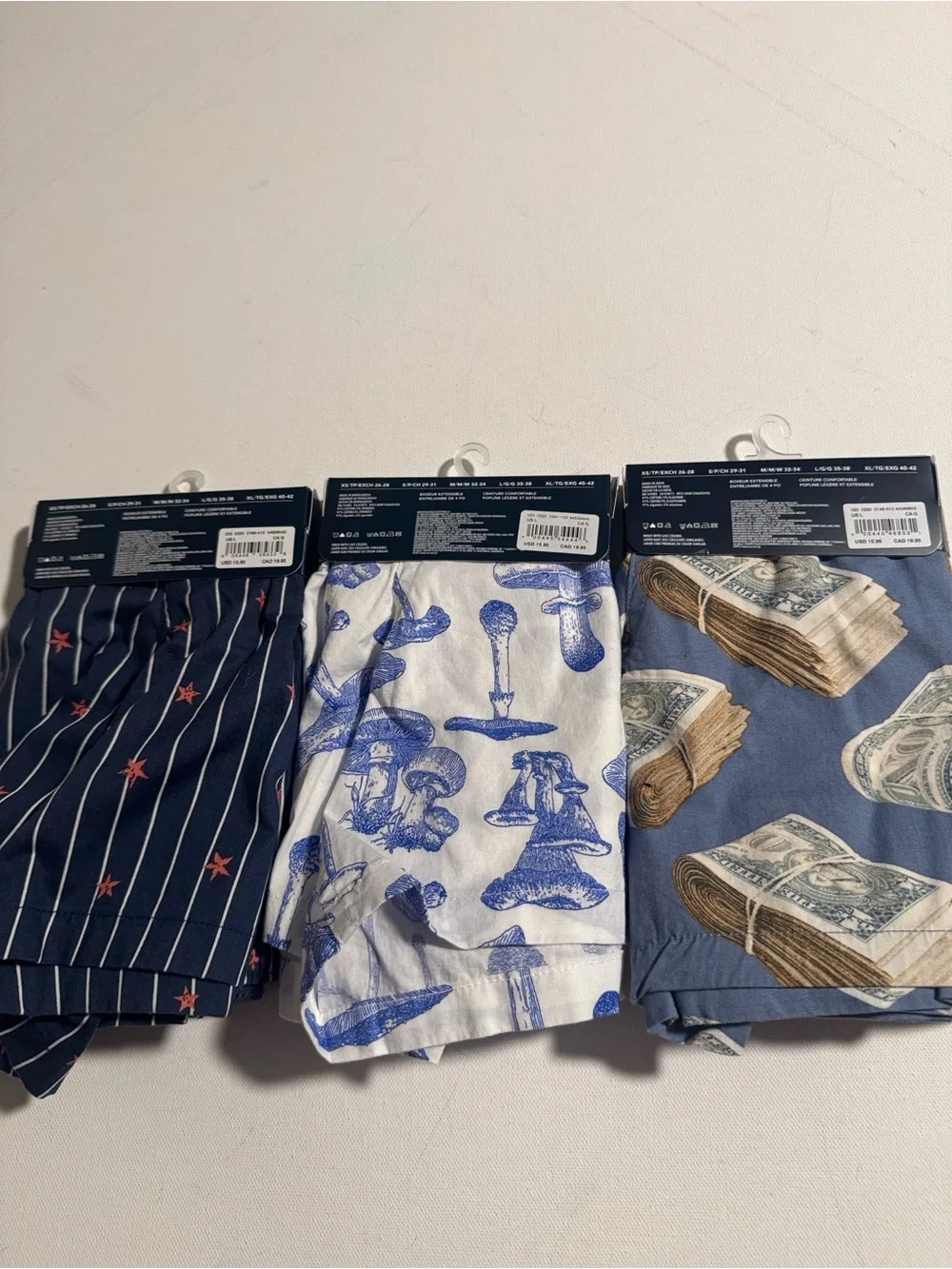 American Eagle Boxers Mens Large 3 Pack